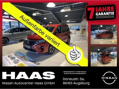 Nissan Nissan Townstar Kombi Kombi L1 DIG-T 130 AT TEKNA 2ST im Auto Abo von LeasingMarkt.de