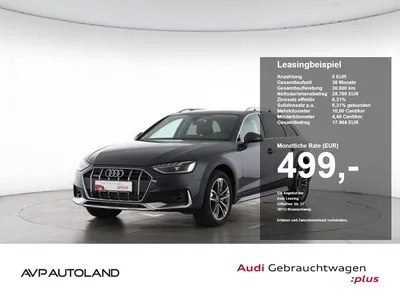 Audi Audi A4 allroad 45 TFSI quattro S tronic | AHK | LED im Leasing von Null-Leasing