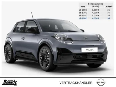 Nissan Nissan Micra ENGAGE ⚡40KWH 🔝 317KM REICHWEITE🚗 PRIVATKUNDENANGEBOT 🔘 im Auto Abo von LeasingMarkt.de