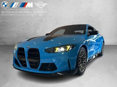 BMW BMW M4 CS // Individual Rivierablau Uni im Auto Abo von Null-Leasing