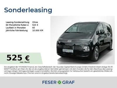 Hyundai Hyundai STARIA Staria PRIME LEDER NAVI 360° CAM PANO SHZ LHZ im Leasing von LeasingMarkt.de