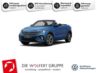 VW Volkswagen T-Roc Cabriolet R-Line 1.5 TSI (150 PS) DSG*AHK*NAVI*CARPLAY*ACC* im Leasing von LeasingMarkt.de