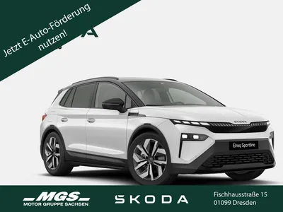 Skoda Skoda Elroq 85 Sportline #AHK #HUD #Wärmepumpe im Leasing von Null-Leasing