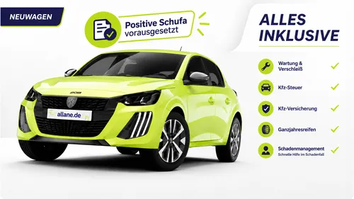 Peugeot Peugeot 208 Business AT Hybrid 110 e-DSC6 -Gewerbe im Auto Abo von Allane