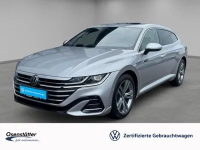VW Volkswagen Arteon Shooting Brake 2,0 TDI R-Line Matrix AHK Pano Kamera Navi im Auto Abo von LeasingMarkt.de