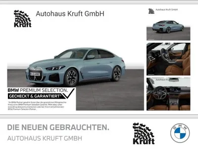 BMW BMW i4 eDrive40 FACELIFT M SPORT+HUD+KAMERA+LM18 im Auto Abo von LeasingTime