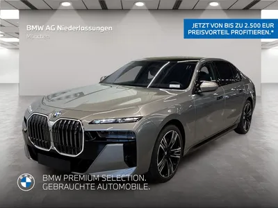 BMW BMW i7 xDrive60 Limousine M Sport Massage AHK Alarm im Leasing von Null-Leasing