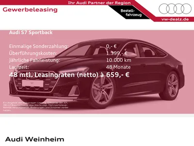 Audi AUDI S7 Sportback TDI quattro tiptronic im Auto Abo von Null-Leasing