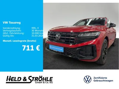 VW Volkswagen Touareg R-Line 3.0 TDI 4M AHK PANO STHZ NP:115T€ im Auto Abo von LeasingMarkt.de