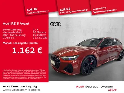 Audi Audi RS6 RS 6 Avant *HD-Matrix*Pano*HuD*AHK*280km/h* im Auto Abo von LeasingMarkt.de