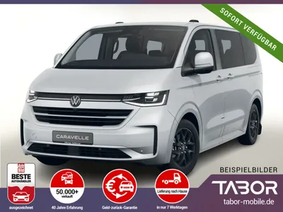 VW Volkswagen Volkswagen T7 Caravelle 2.0 TDI 150 Aut Style Matrix Nav im Leasing von 9Drive
