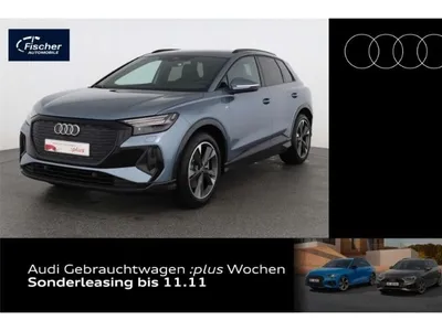 Audi Audi Q4 e-tron e-tron 45 quattro S line AHK/Leder/Wärmepumpe im Auto Abo von LeasingTime