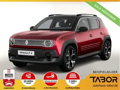 Renault Renault 4 Techno 150 Comfort Range el Heckkl Kam im Auto Abo von LeasingMarkt.de