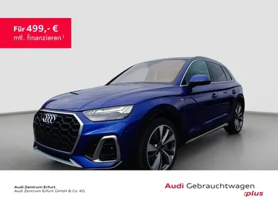 Audi Audi Q5 TFSI e quattro S-tronic S line Matrix Leder Head up Luftfederung AHK ACC im Auto Abo von LeasingMarkt.de