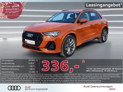 Audi Audi Q3 35 TFSI S line NAVI+ MATRIX AHK 19  ACC im Leasing von LeasingMarkt.de