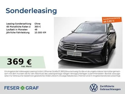VW Volkswagen Tiguan Allspace Life 1.5 TSI DSG Navi AHK LED 7- im Auto Abo von LeasingMarkt.de