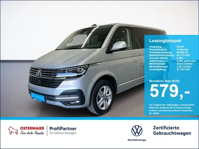 VW Volkswagen T6.1 Caravelle LR LANG 2.0TDI 204PS DSG LED.9SIT im Leasing von Null-Leasing