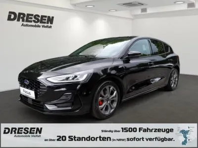 Ford Ford Focus ST-Line Lim. 1.0l EcoBoost Sportpaket Navi LED ACC Apple CarPlay Android Auto Mehrzonenklima im Auto Abo von LeasingMarkt.de