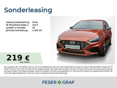 Hyundai Hyundai i30 N-LINE DCT NAVI LED KAMERA SHZ LHZ SMART-KEY im Auto Abo von LeasingMarkt.de