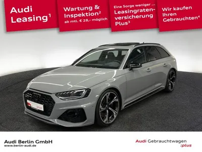 Audi Audi RS4 RS 4 Avant tiptr. 360°K NAVI ACC PANO HUD im Leasing von LeasingMarkt.de