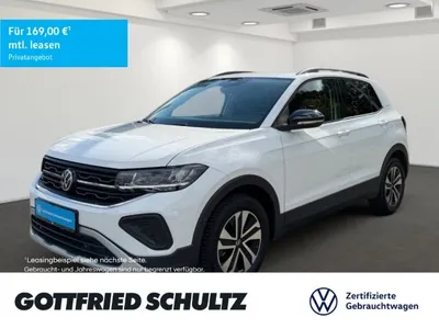VW Volkswagen T-Cross ENERGY TSI CARPLAY EINPARKHILFE SITZHEIZ im Leasing von Null-Leasing