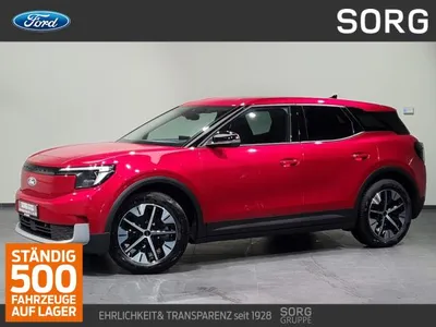 Ford Ford Explorer Premium 🔋 BEV ⚡ 77kWh 💥 Lucid Red ⚡HOT DEAL 💥 AHK schwenkbar ⚡ B&O Sound im Auto Abo von LeasingTime