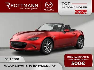 Mazda Mazda MX-5 2027 1.5 SKYACTIV-G 136ps EXCLUSIVE-Line im Leasing von Null-Leasing