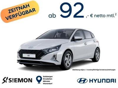 Hyundai Hyundai i20 Select zeitnah verfügbar Gewerbeaktion im Leasing von Null-Leasing