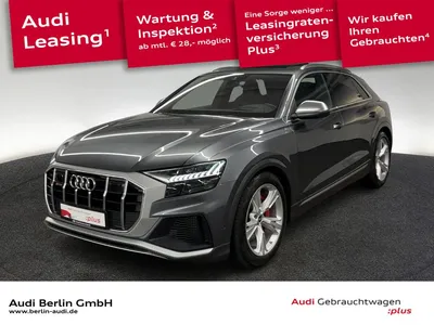 Audi Audi SQ8 TFSI tiptr. HUD AHK STDHZG MATRIX RFK PANO im Leasing von Null-Leasing