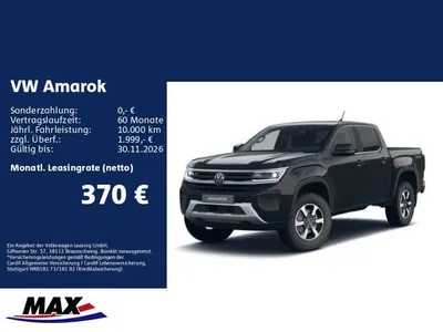 VW Volkswagen Amarok Style 3.0 TDI 177 kW Bestellfahrzeug im Leasing von Null-Leasing