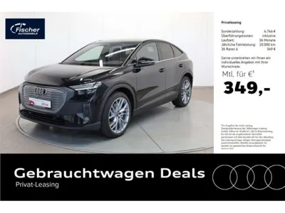 Audi Audi Q4 e-tron e-tron Sportback 45 AHK/21''/W-Pumpe/Matrix im Auto Abo von LeasingMarkt.de