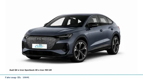 Audi Audi Q4 e-tron Sportback 40 e-tron 150 kW im Auto Abo von Carfino