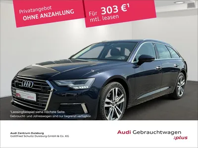 Audi Audi A6 Avant 45 TFSI quattro design AHK-klappbar Nav im Leasing von Null-Leasing