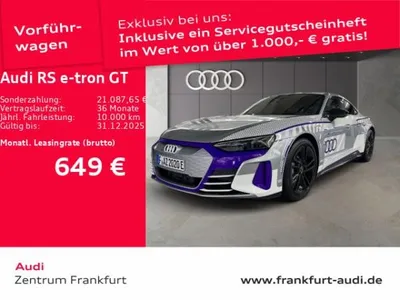 Audi Audi RS e-tron GT Laser Luft B&O 360° im Auto Abo von LeasingTime