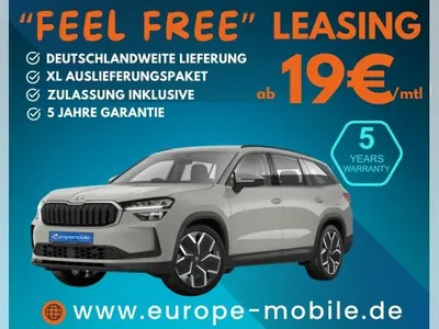Skoda Skoda Kodiaq SELECTION 2026 2.0 TDI 193 4x4 DSG (UVP 62.900€/KW48/25) NAV/20"/ASSISTENZPAKET/AHK/WINTER/CHROME/UV im Auto Abo von LeasingMarkt.de