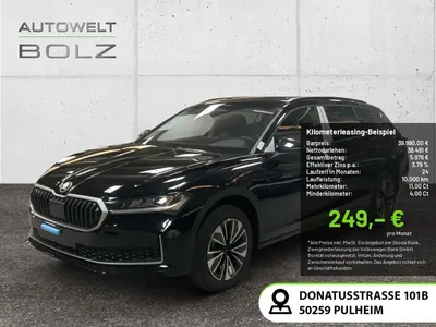 Skoda Skoda Superb Combi 2.0 TDI Selection NAVI AHK ACC LED im Leasing von Null-Leasing