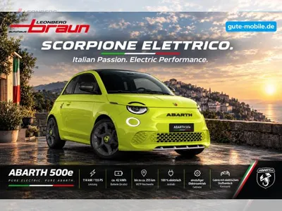 Abarth Abarth 500 Elektro Cabrio 42 kWh "Herbst-Special" im Leasing von LeasingMarkt.de