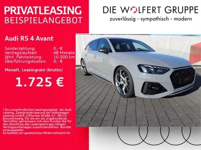 Audi Audi RS4 RS 4 Avant edition 25 years B&O*HuD*ACC*MATRIX* im Auto Abo von LeasingMarkt.de
