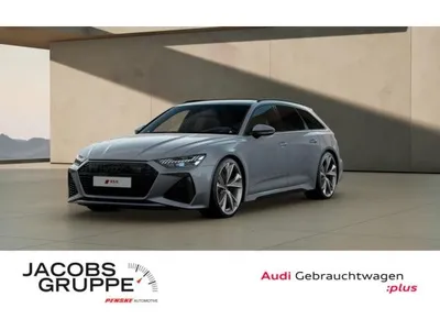 Audi Audi RS6 Black+/B+O Advanced/RS-AGA/Pano/Laser/HuD/ACC/22Zoll/360° im Auto Abo von LeasingTime