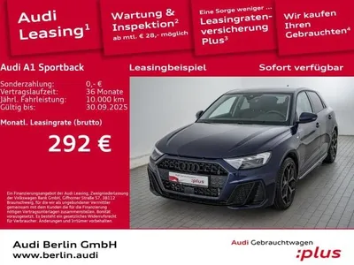 Audi Audi A1 Sportback S line 25 TFSI S tr. SONOS RFK LED im Auto Abo von LeasingMarkt.de