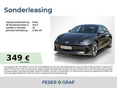 Hyundai Hyundai IONIQ 6 DYNAMIQ NAVI LED SHZ LHZ CARPLAY im Auto Abo von LeasingMarkt.de