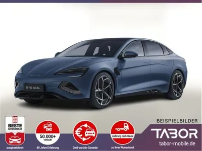 BYD BYD SEAL 82,h Design Pano 360Kam Nav ACC Keyl im Auto Abo von LeasingTime