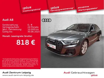 Audi Audi A8 L 60 TFSIe qu. *Dig. Matrix*Pano*HuD*AIR* im Auto Abo von LeasingMarkt.de