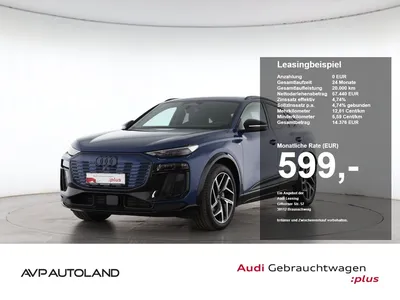 Audi Audi Q6 Sportback e-tron S line | AHK | PANO | MATRIX im Leasing von Null-Leasing