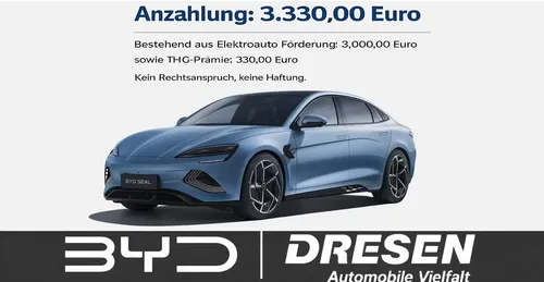 BYD BYD BYD Seal Comfort I Panorama I 360 Kamera I Navi I Sitzheizung I LED im Auto Abo von 9Drive