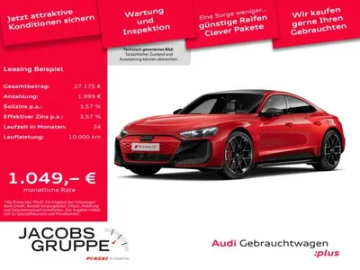 Audi Audi RS e-tron GT performance Carbon/S-Sitze/Laser/HuD/Massage/360° im Leasing von LeasingMarkt.de