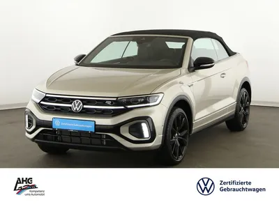 VW Volkswagen T-Roc Cabrio 1.5TSI 150PS DSG R-Line Black Style im Leasing von Null-Leasing