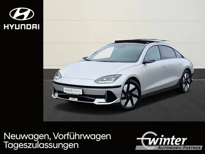 Hyundai Hyundai IONIQ 6 77,H ALLRAD UNIQ-PAKET  NAVI/MATRIX im Auto Abo von LeasingTime