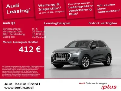 Audi Audi Q3 S line 35 TFSI S tr. im Auto Abo von LeasingMarkt.de