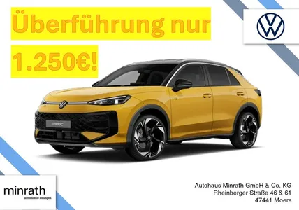 VW Volkswagen T-Roc R-Line SONDERAKTION 1.5TSI (150PS) mit DSG im Leasing von Null-Leasing